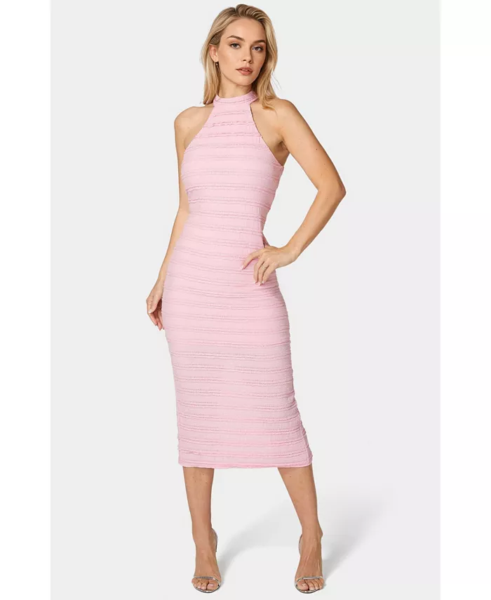 Женское платье макси с высоким разрезом Bebe, золотой
Женское платье макси с высоким разрезом Bebe, золотой