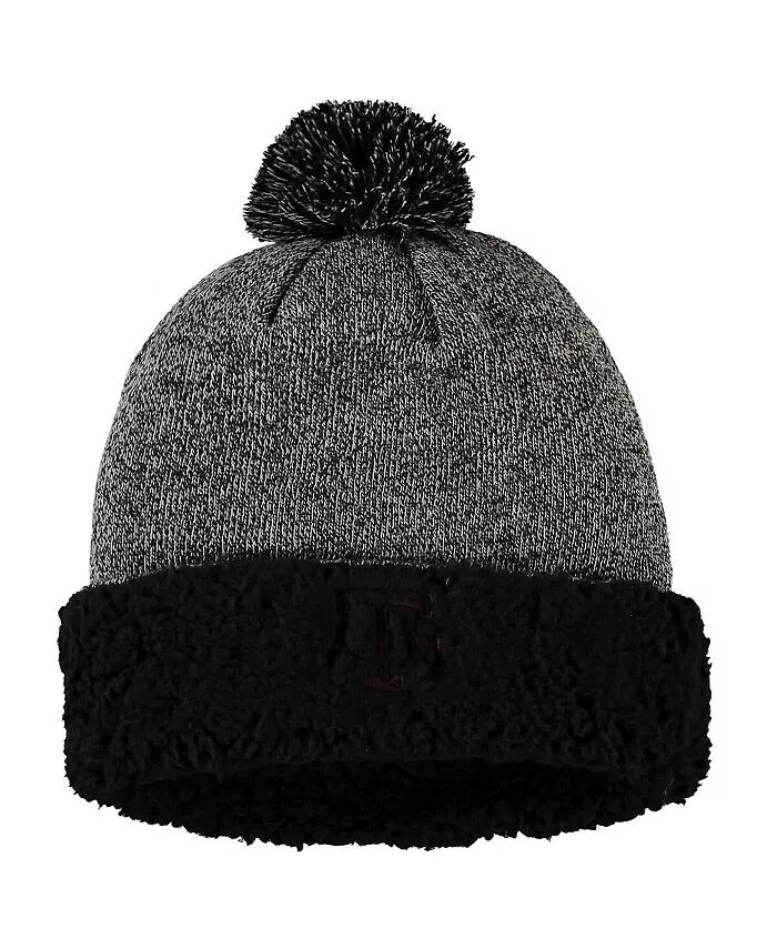 Черная женская плотная вязаная шапка с манжетами и помпоном Texas A&M Aggies Top Of The World, черный
Черная женская плотная вязаная шапка с манжетами и помпоном Texas A&M Aggies Top Of The World, черный