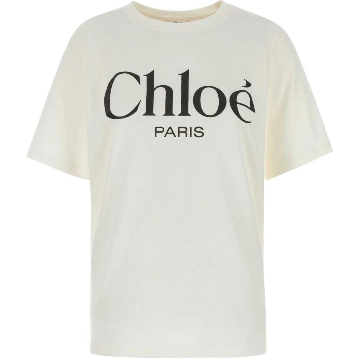 Футболка оверсайз с принтом логотипа Chloé, белый
Футболка оверсайз с принтом логотипа Chloé, белый