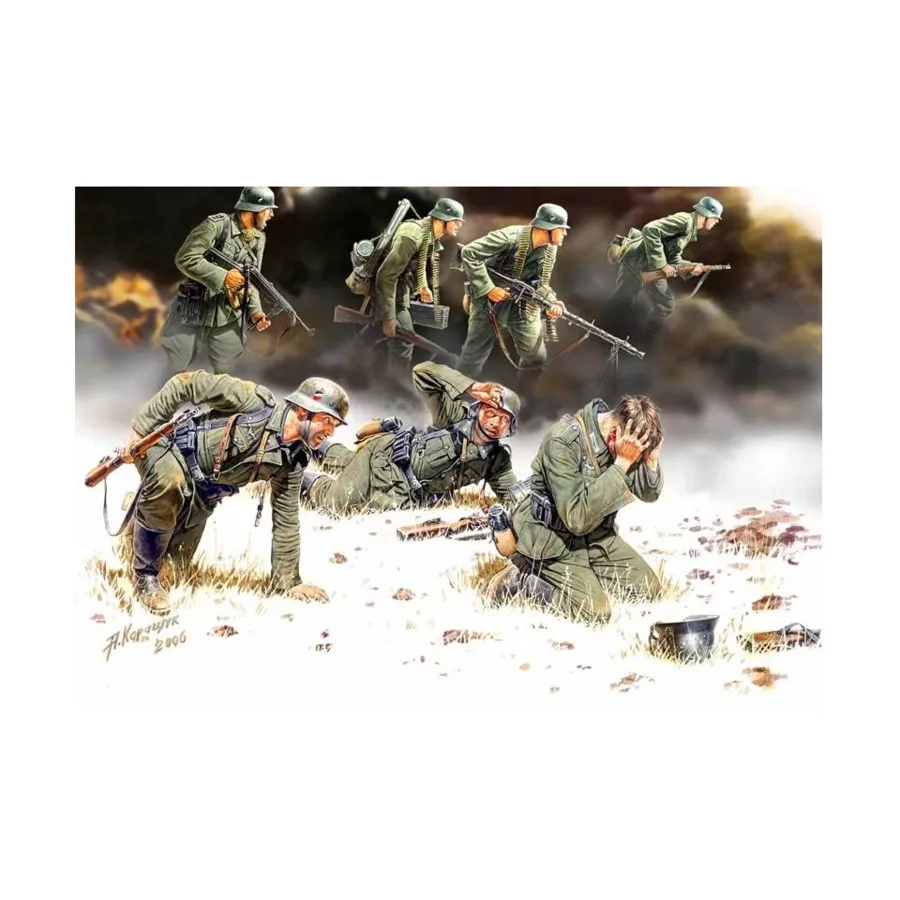 Немецкие панцергренадеры -1939-1942 гг., WWII Models - Germany (1:35) (Master Box)
Немецкие панцергренадеры -1939-1942 гг., WWII Models - Germany (1:35) (Master Box)