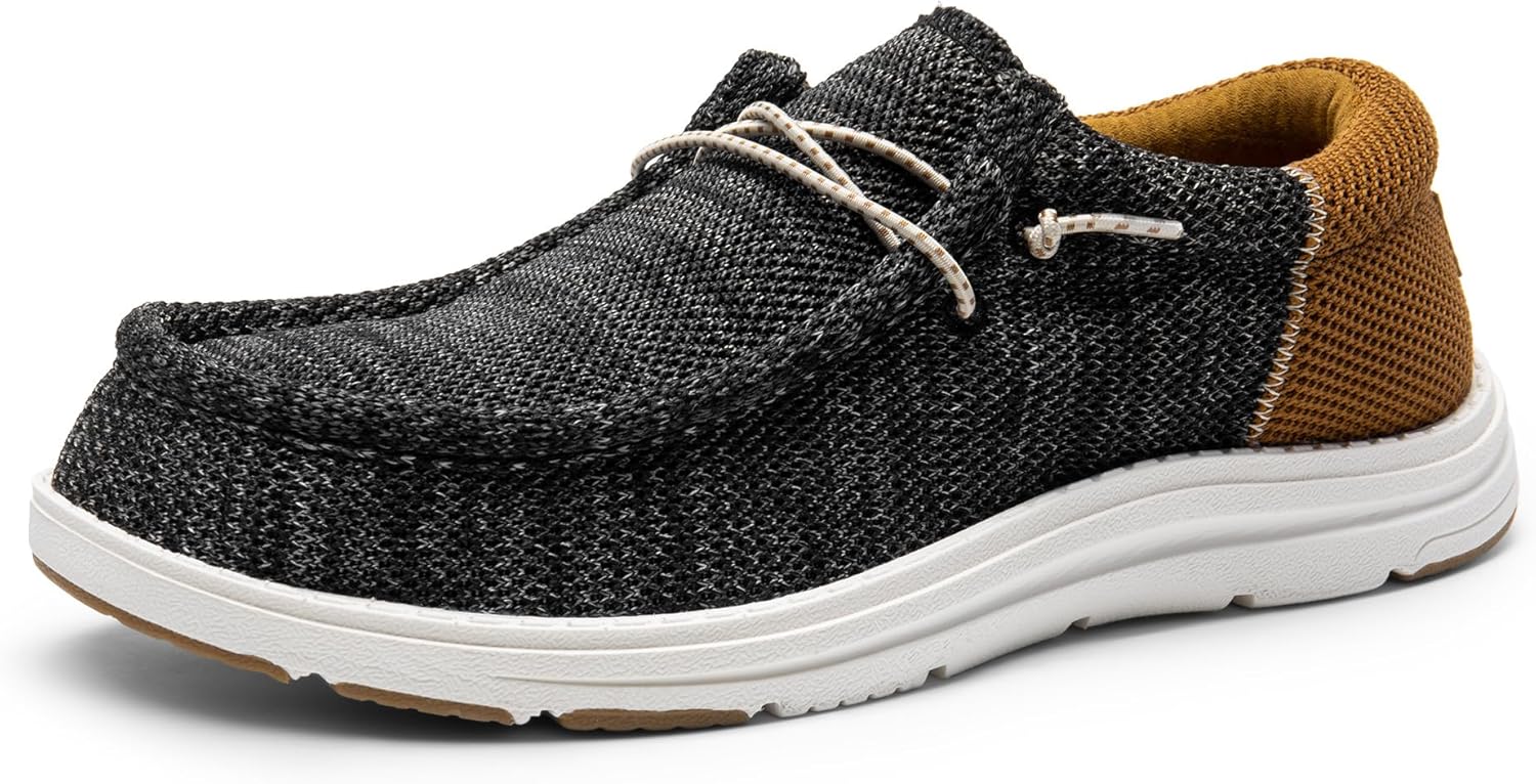 Мужские повседневные слипоны-лоферы с поддержкой свода Bruno Marc, удобные нескользящие корабельные туфли для мужчин, черный/коричневый
Мужские повседневные слипоны-лоферы с поддержкой свода Bruno Marc, удобные нескользящие корабельные туфли для мужчин, черный/коричневый