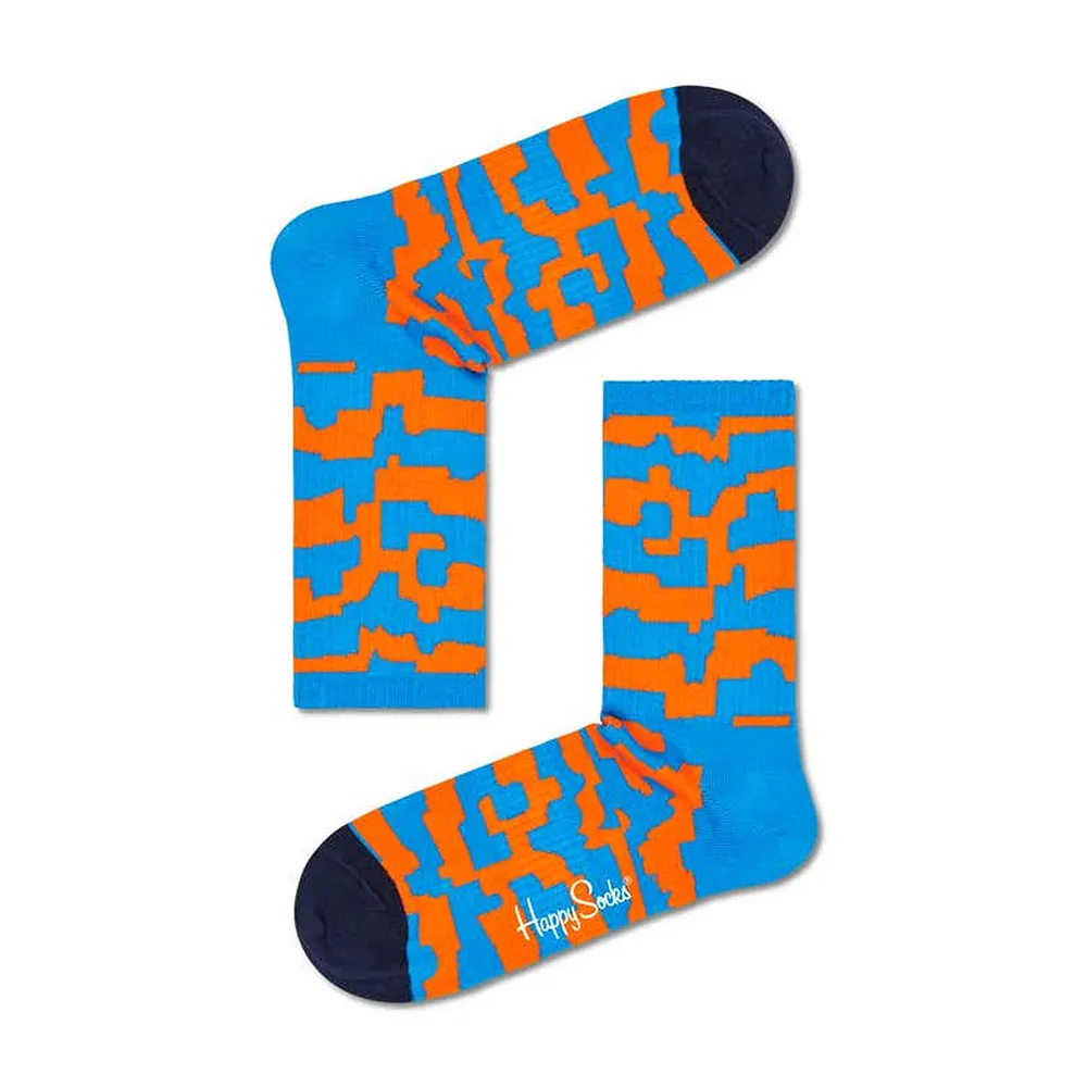 Носки Happy Pixelated Clouds 3/4 Crew long, синий 
Носки Happy Pixelated Clouds 3/4 Crew long, синий