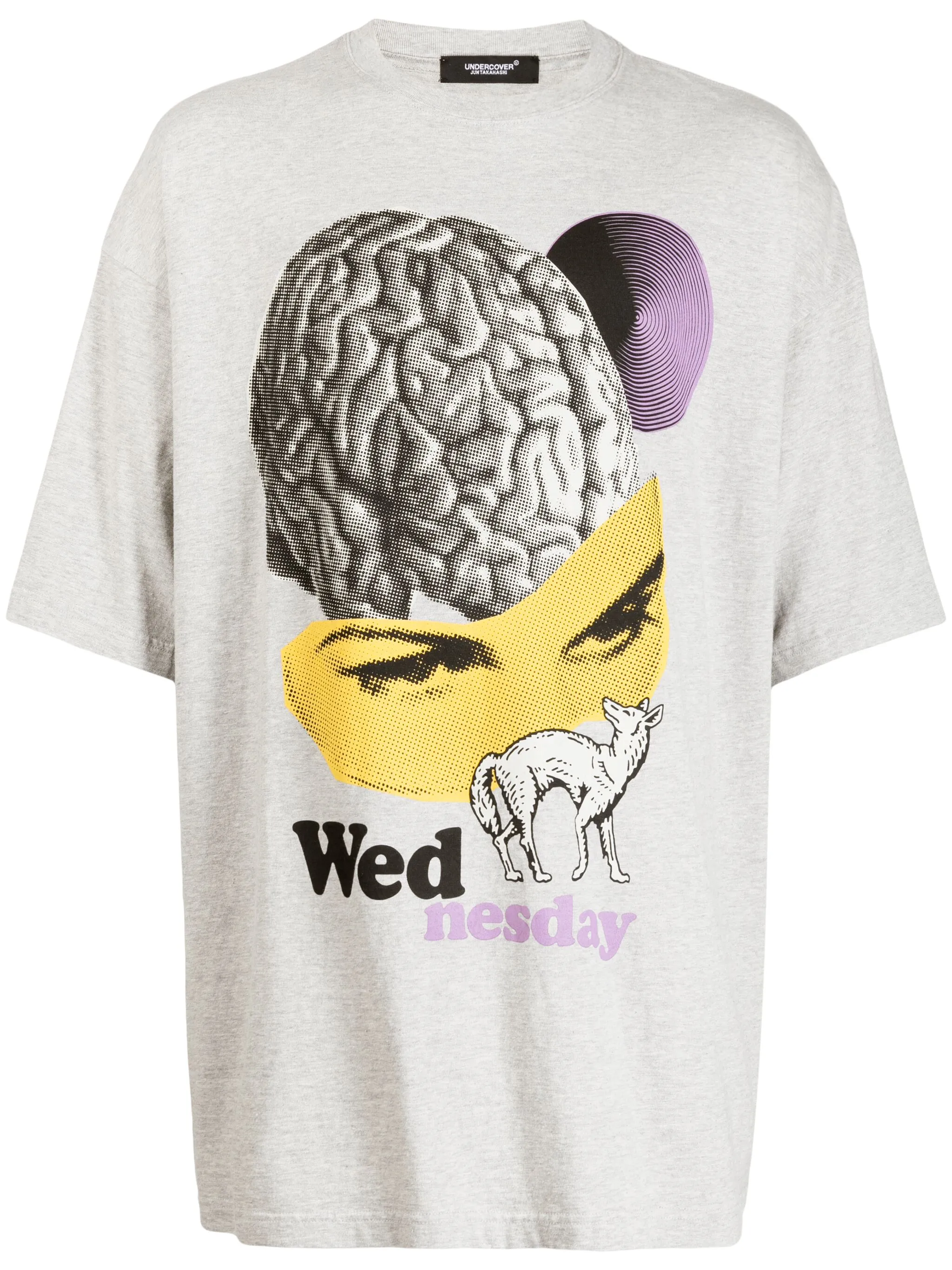 Футболка с графичным принтом Undercover, серый
Футболка с графичным принтом Undercover, серый