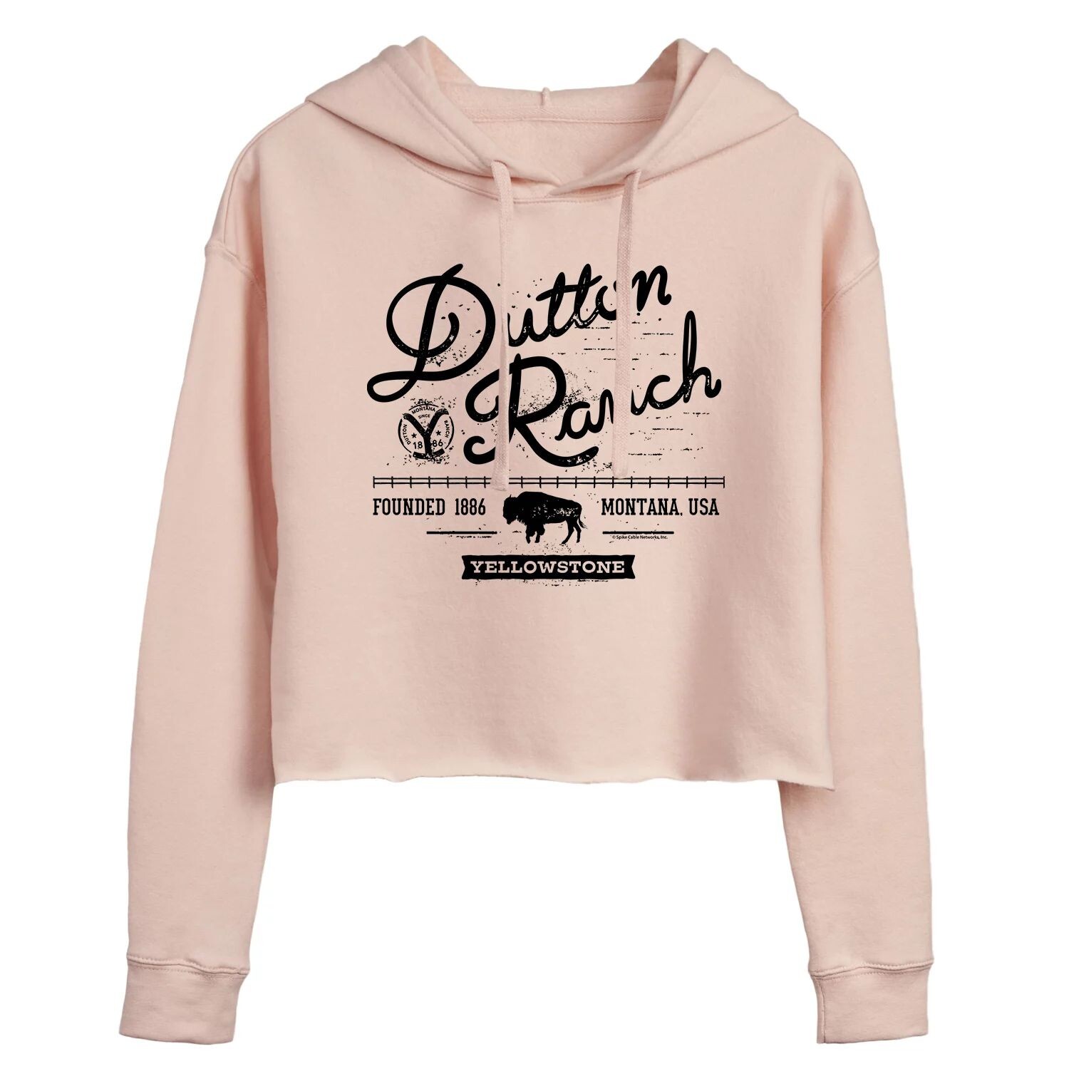 Укороченная толстовка с капюшоном для юниоров Yellowstone Dutton Ranch Licensed Character
Укороченная толстовка с капюшоном для юниоров Yellowstone Dutton Ranch Licensed Character