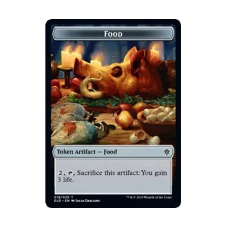 CCG Жетон еды (18) (T), MTG - Throne of Eldraine
CCG Жетон еды (18) (T), MTG - Throne of Eldraine