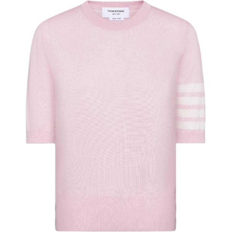 Футболка с прозрачными рукавами из тонкого топа THOM BROWNE, розовый
Футболка с прозрачными рукавами из тонкого топа THOM BROWNE, розовый