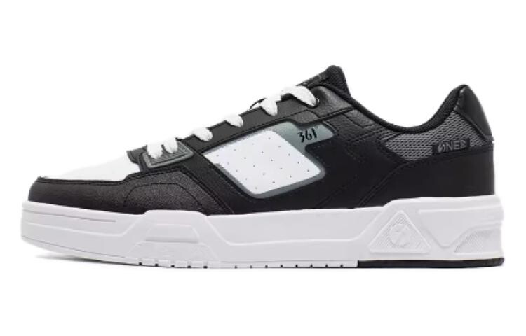 Кеды мужские, обувь для скейтбординга низкая черный/белый 361°
Кеды мужские, обувь для скейтбординга низкая черный/белый 361°