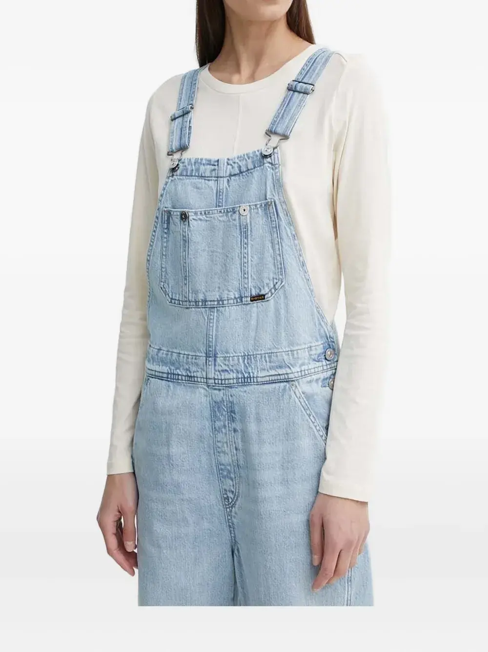 Джинсовый комбинезон на пуговицах G-Star RAW, синий
Джинсовый комбинезон на пуговицах G-Star RAW, синий