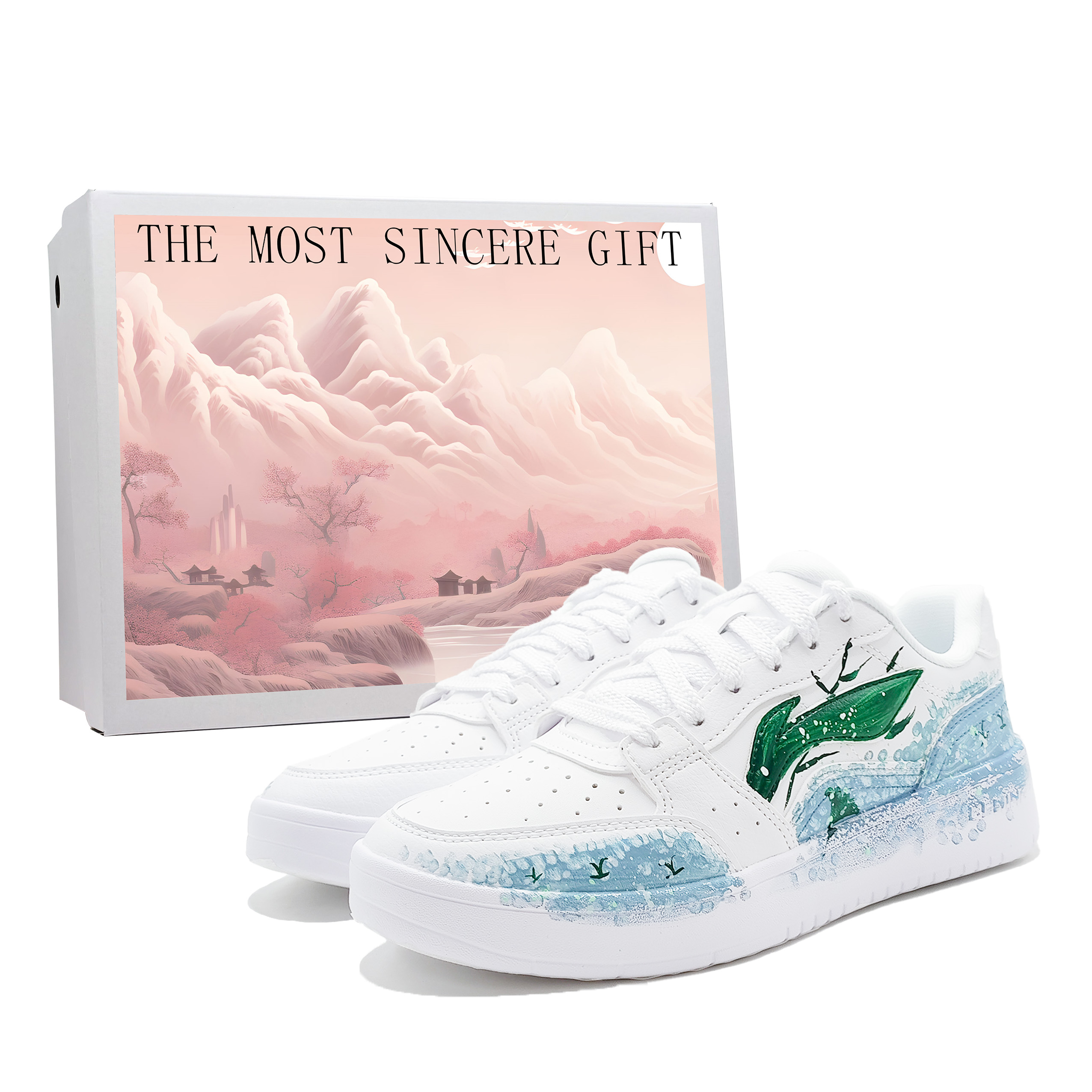 LINING Кроссовки для скейтбординга Acer Truncatum, противоскользящие и износостойкие, увеличивающие рост, низкие, мужские, белые
LINING Кроссовки для скейтбординга Acer Truncatum, противоскользящие и износостойкие, увеличивающие рост, низкие, мужские, белые