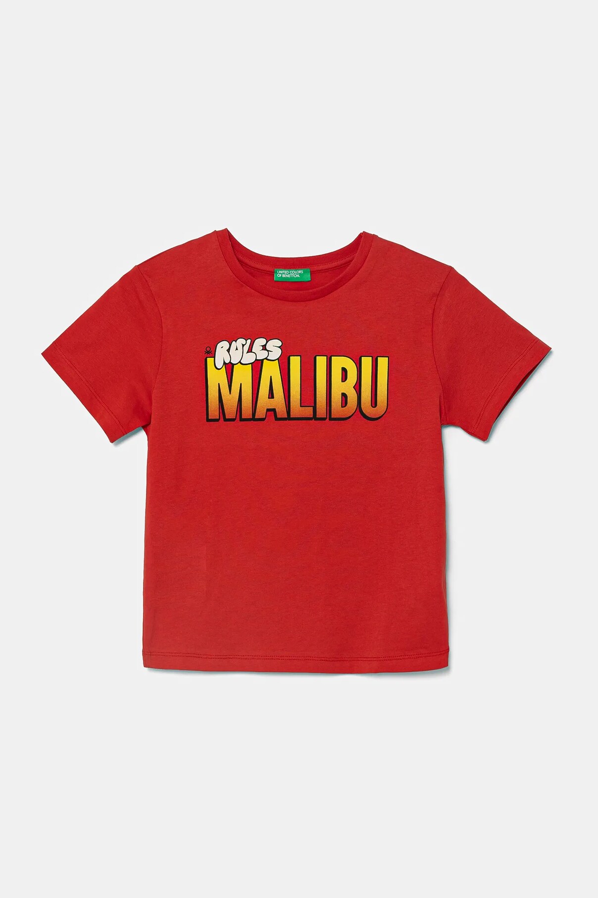 Футболка из хлопка для детей United Colors Of Benetton, красный
Футболка из хлопка для детей United Colors Of Benetton, красный
