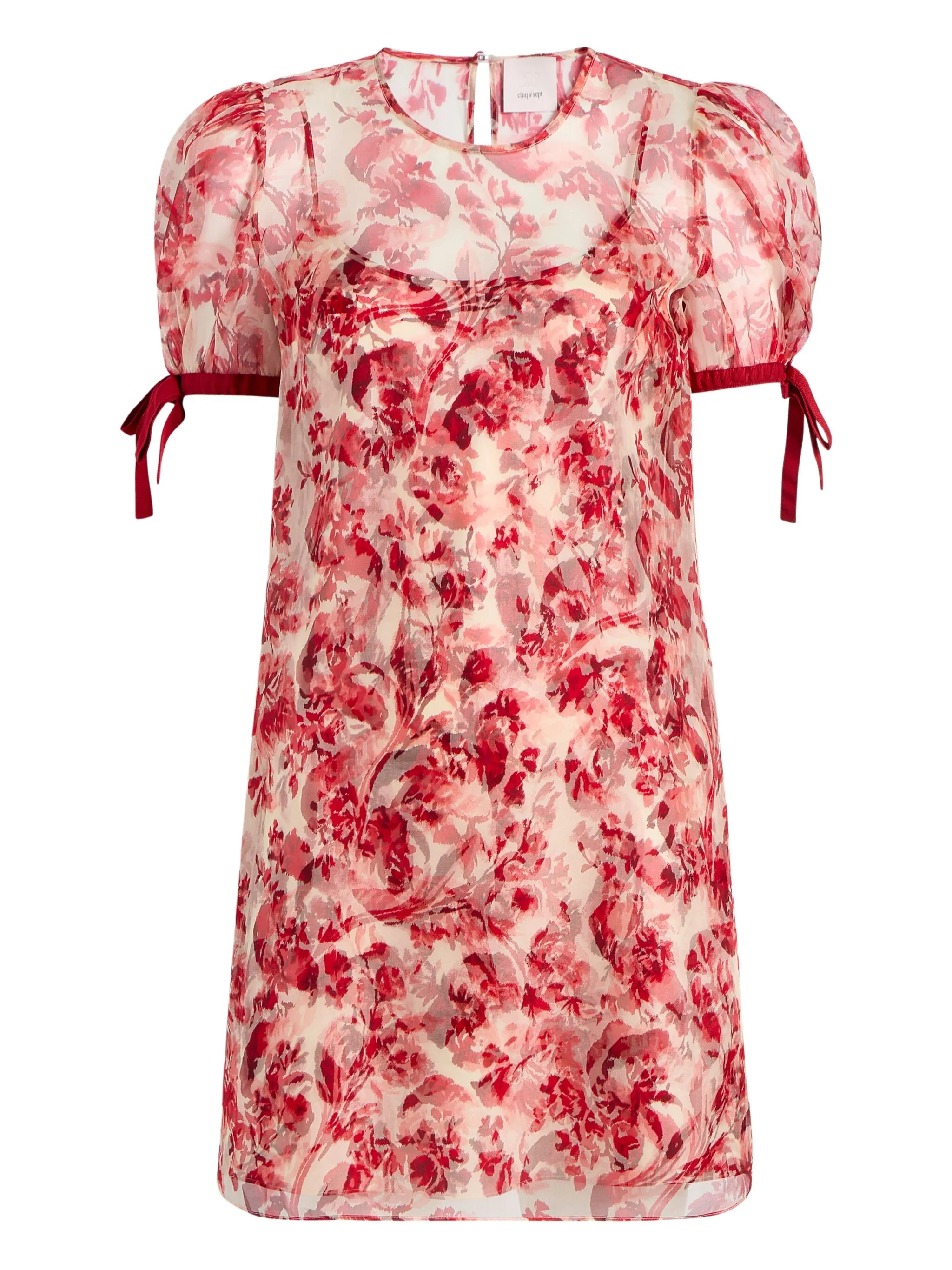 Платье мини Junette с объемными рукавами и цветочным принтом Cinq A Sept, красный
Платье мини Junette с объемными рукавами и цветочным принтом Cinq A Sept, красный