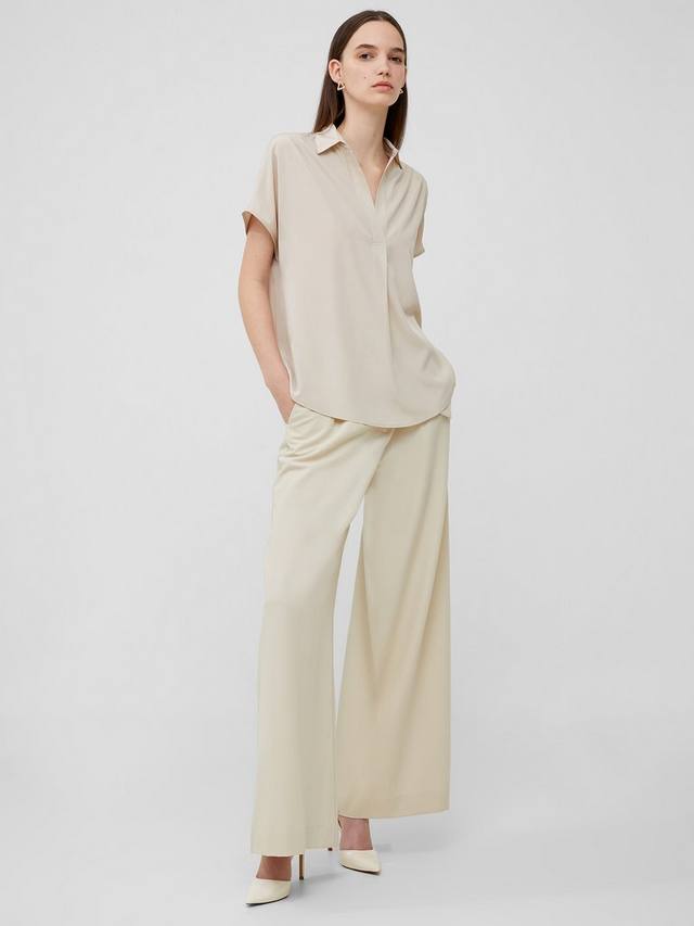 Кроп-топ с короткими рукавами и застежкой-поло French Connection, Silver Lining
Кроп-топ с короткими рукавами и застежкой-поло French Connection, Silver Lining