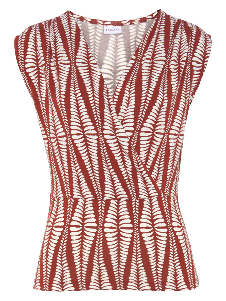 Топ LASCANA Shirt, цвет terracotta-creme bedruckt
Топ LASCANA Shirt, цвет terracotta-creme bedruckt