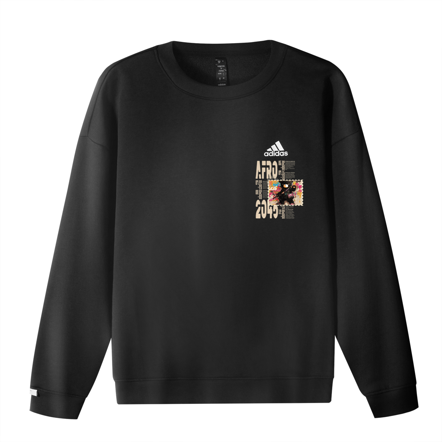 Adidas Свитшот унисекс черный
Adidas Свитшот унисекс черный