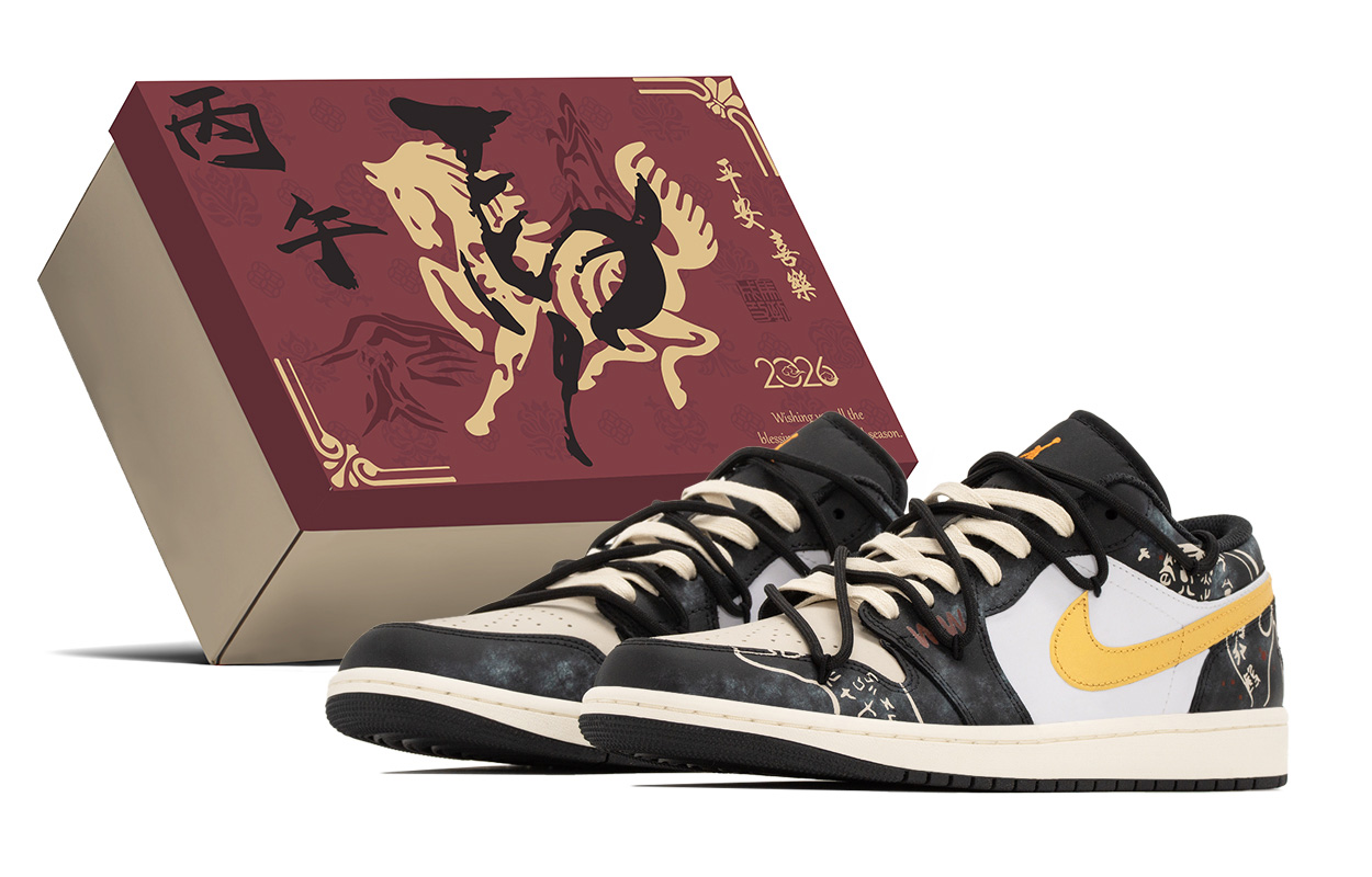 Jordan Air 1 Box, Du Huo Fu Износостойкие низкие винтажные баскетбольные кроссовки для мужчин, черный с золотыми вставками
Jordan Air 1 Box, Du Huo Fu Износостойкие низкие винтажные баскетбольные кроссовки для мужчин, черный с золотыми вставками