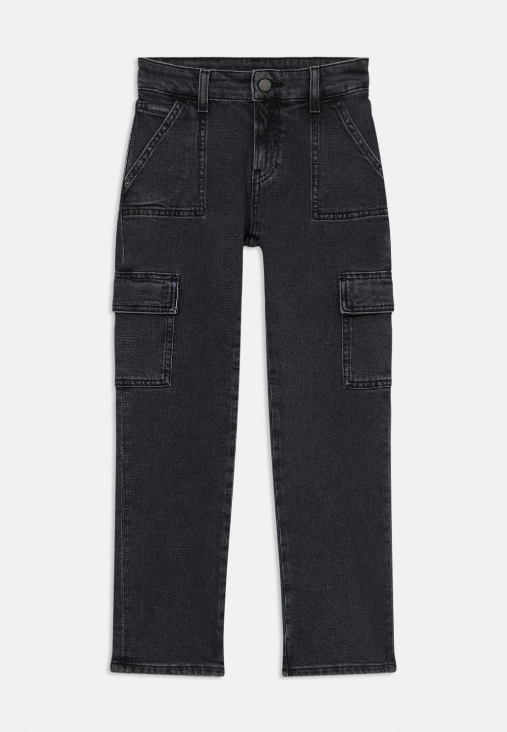 Джинсы REGULAR UNISEX Calvin Klein Jeans, цвет Charcoal Grey 
Джинсы REGULAR UNISEX Calvin Klein Jeans, цвет Charcoal Grey