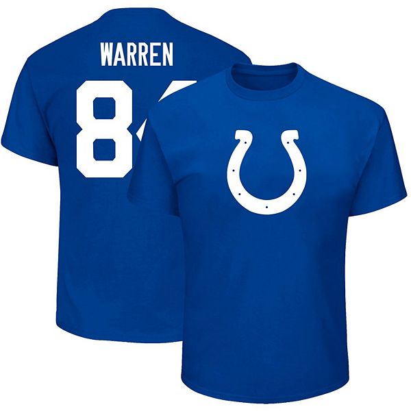 Футболка с именем и номером игрока Indianapolis Colts Tyler Warren Fanatics
Футболка с именем и номером игрока Indianapolis Colts Tyler Warren Fanatics