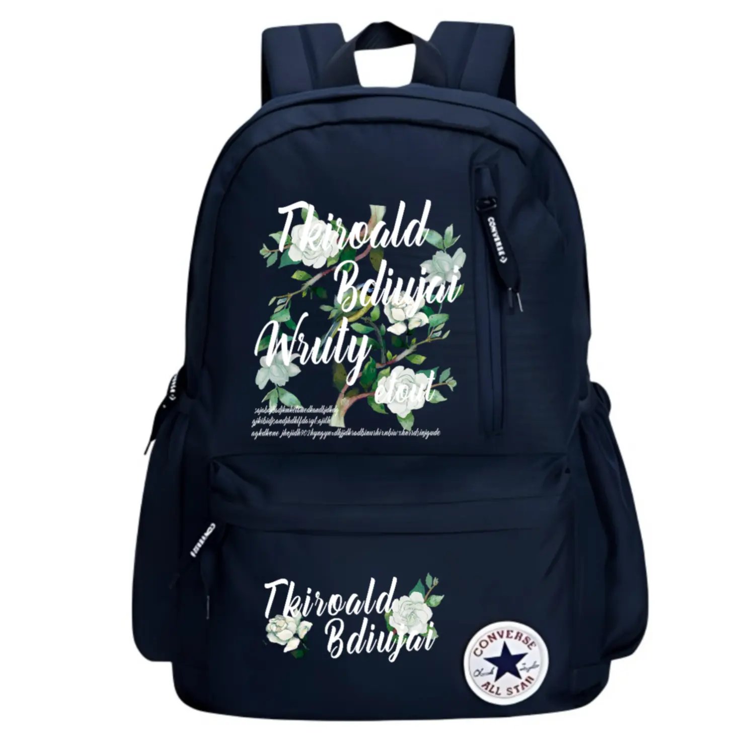 Converse Полиэстеровый рюкзак обычный унисекс темно-синий, Floral Graffiti
Converse Полиэстеровый рюкзак обычный унисекс темно-синий, Floral Graffiti