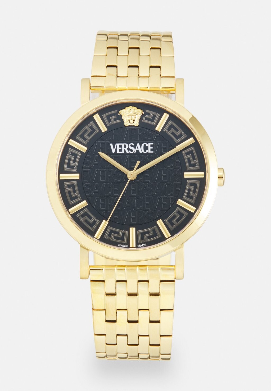 Часы GRECA SLIM Versace, цвет black/gold-coloured 
Часы GRECA SLIM Versace, цвет black/gold-coloured