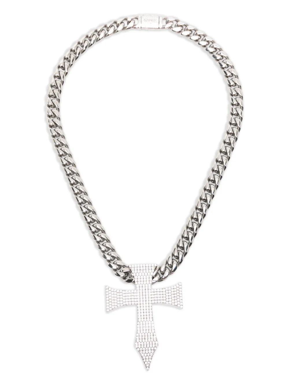 Ожерелье с подвеской в виде креста Darkai, серебристый
Ожерелье с подвеской в виде креста Darkai, серебристый