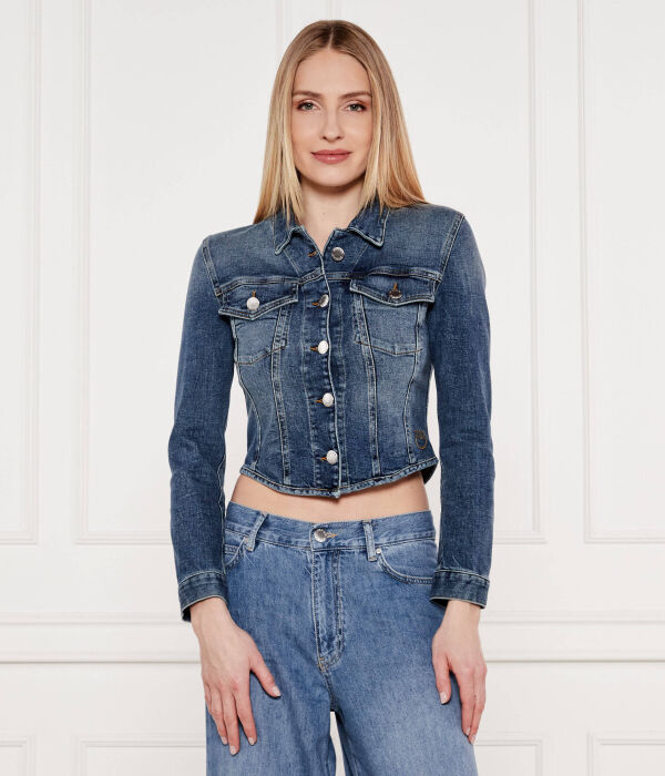 Джинсовая куртка benachino Slim fit Pinko, синий
Джинсовая куртка benachino Slim fit Pinko, синий
