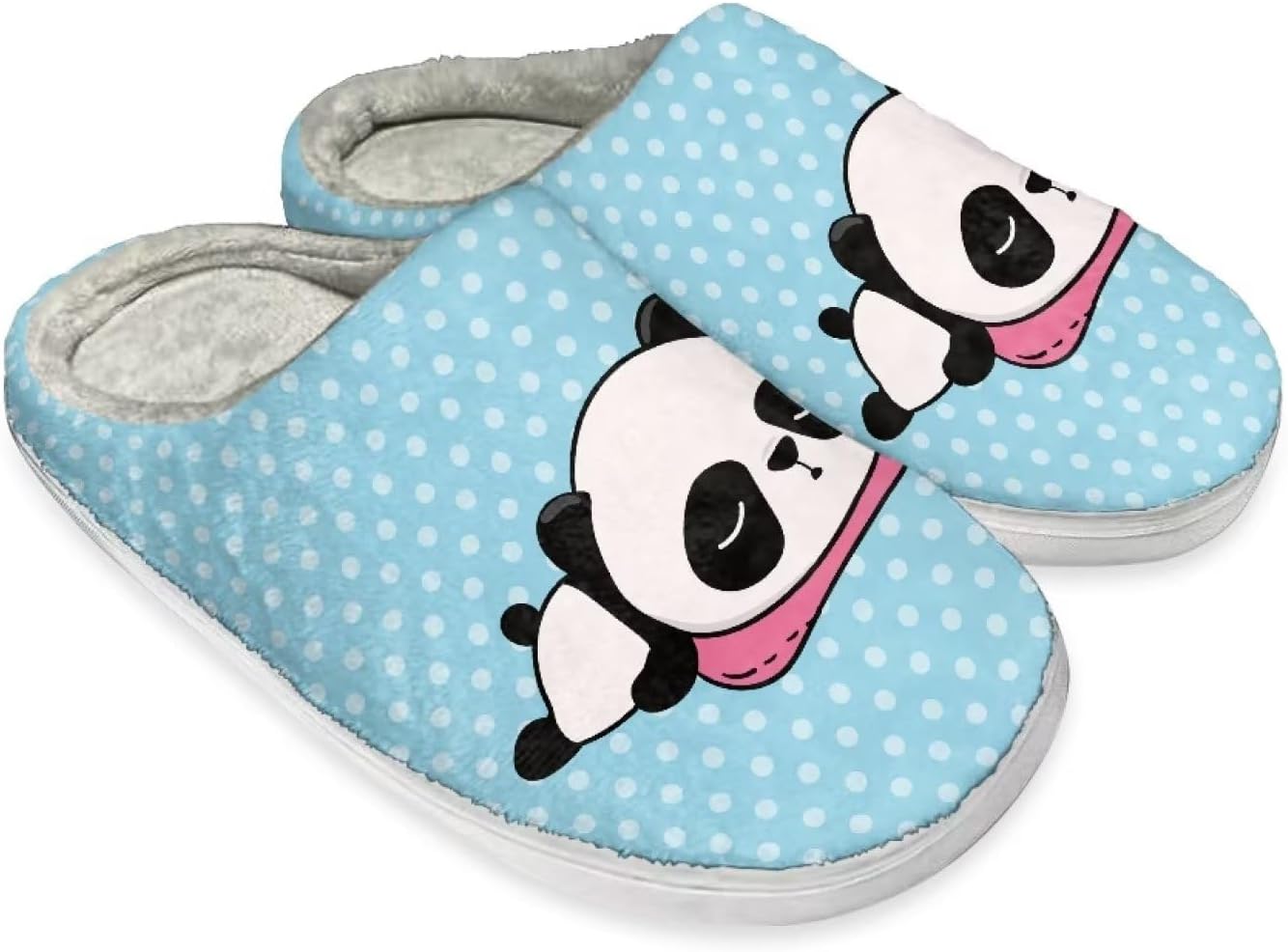 Тапочки STUOARTE для женщин и мужчин, мягкие теплые домашние тапочки, для дома и улицы, плюшевые, с противоскользящей подошвой, на удобной подошве, белый/синий
Тапочки STUOARTE для женщин и мужчин, мягкие теплые домашние тапочки, для дома и улицы, плюшевые, с противоскользящей подошвой, на удобной подошве, белый/синий