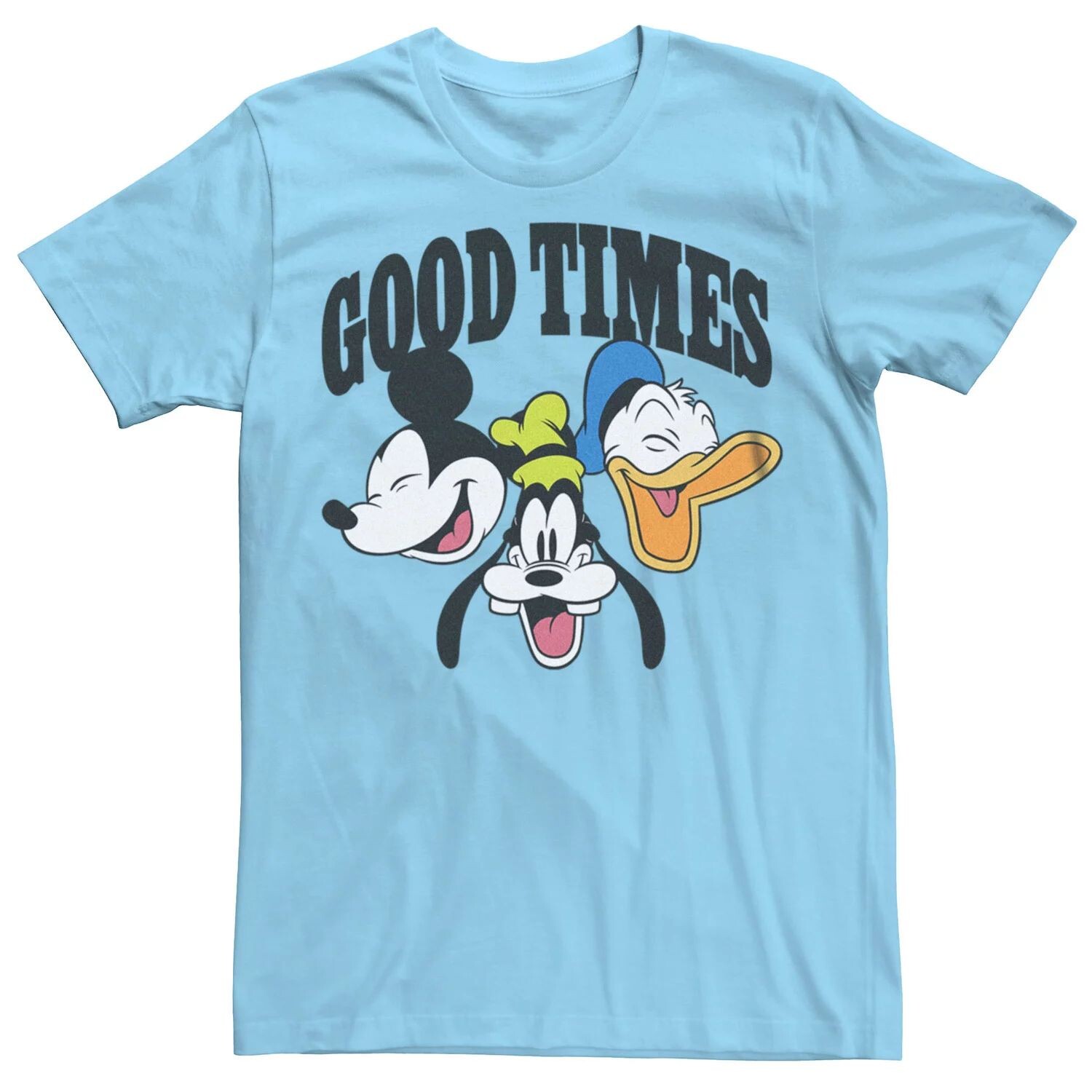 Мужская футболка Disney's Mickey Classic Disney's Mickey Goofy Donald Good Times Licensed Character
Мужская футболка Disney's Mickey Classic Disney's Mickey Goofy Donald Good Times Licensed Character