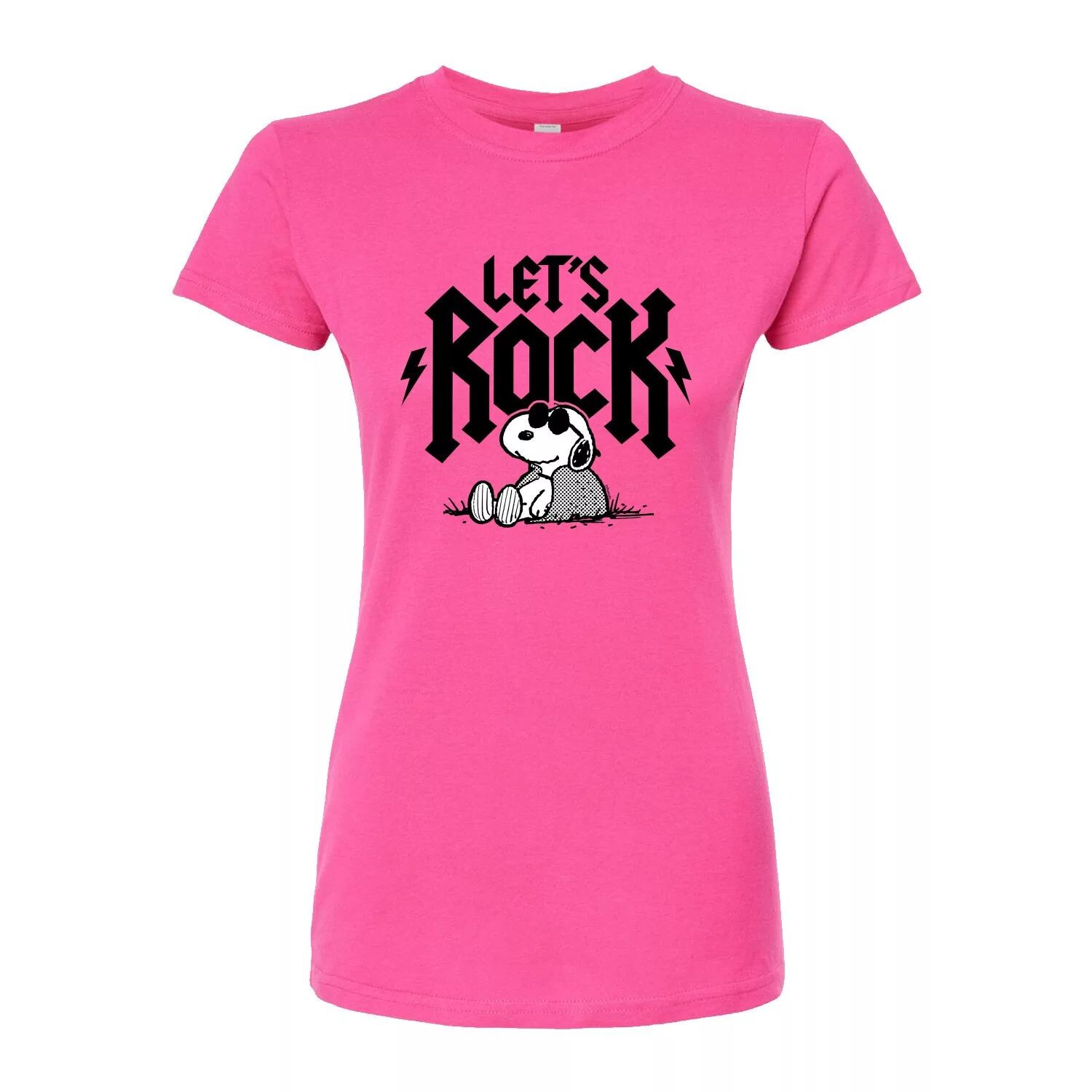 Детская футболка Peanuts Charlie Brown & Snoopy Lets Rock с графическим рисунком Licensed Character, розовый
Детская футболка Peanuts Charlie Brown & Snoopy Lets Rock с графическим рисунком Licensed Character, розовый