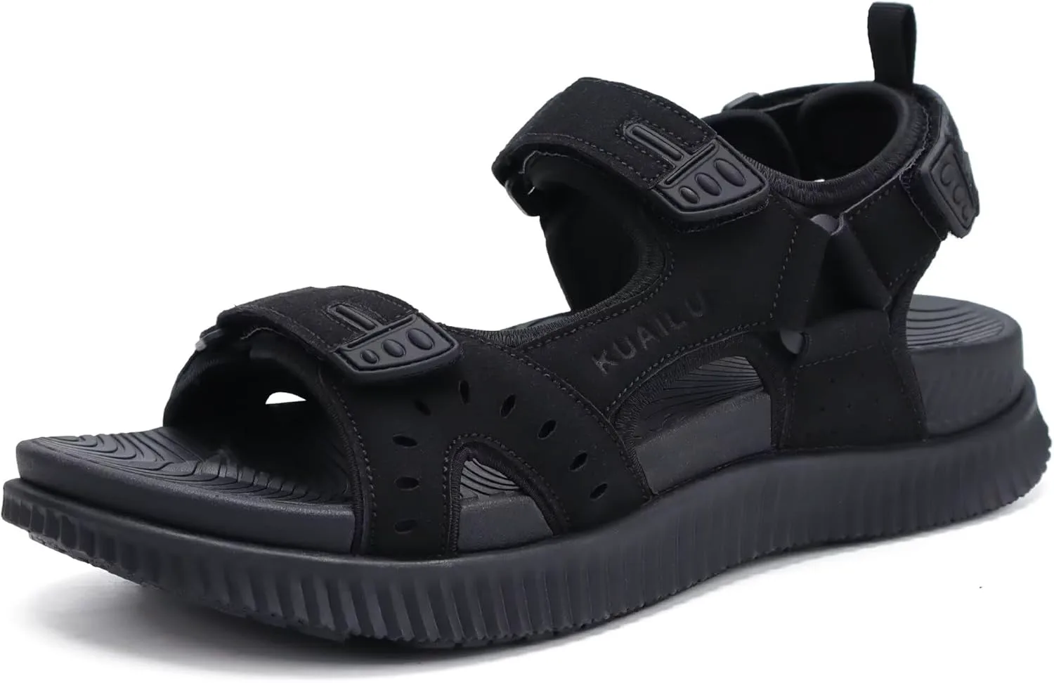 Мужские сандалии для походов KuaiLu с поддержкой свода стопы, спортивные, для восстановления, для ходьбы, летние повседневные сандалии с толстой подошвой, для пляжа и воды, размер 7-15, черный
Мужские сандалии для походов KuaiLu с поддержкой свода стопы, спортивные, для восстановления, для ходьбы, летние повседневные сандалии с толстой подошвой, для пляжа и воды, размер 7-15, черный