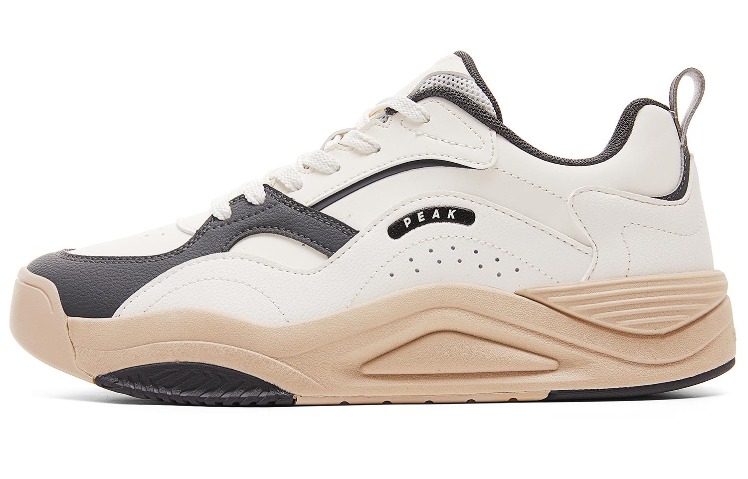 PEAK Кроссовки для скейтбординга Taichi Strolling Coverage с амортизацией, износостойкие, низкие, мужские, цвета слоновой кости, темно-серые
PEAK Кроссовки для скейтбординга Taichi Strolling Coverage с амортизацией, износостойкие, низкие, мужские, цвета слоновой кости, темно-серые