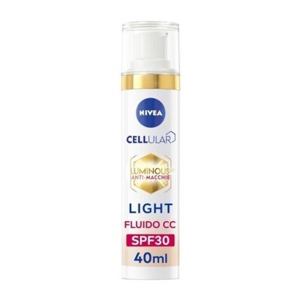 NIVEA Luminous 630 Anti-Spots 3-в-1 CC-флюид SPF30 Light
NIVEA Luminous 630 Anti-Spots 3-в-1 CC-флюид SPF30 Light