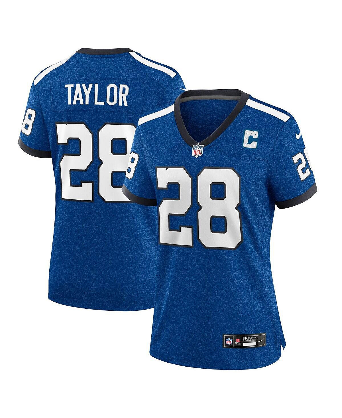 Женская футболка Jonathan Taylor Royal Indianapolis Colts Indiana Nights Alternate Game Nike
Женская футболка Jonathan Taylor Royal Indianapolis Colts Indiana Nights Alternate Game Nike