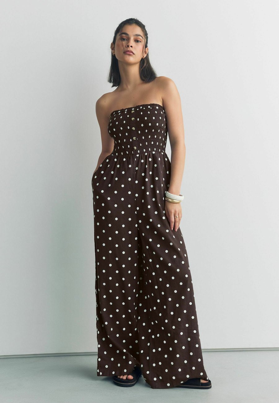 Комбинезон Next Jumpsuit, Brown Cream/Brown
Комбинезон Next Jumpsuit, Brown Cream/Brown