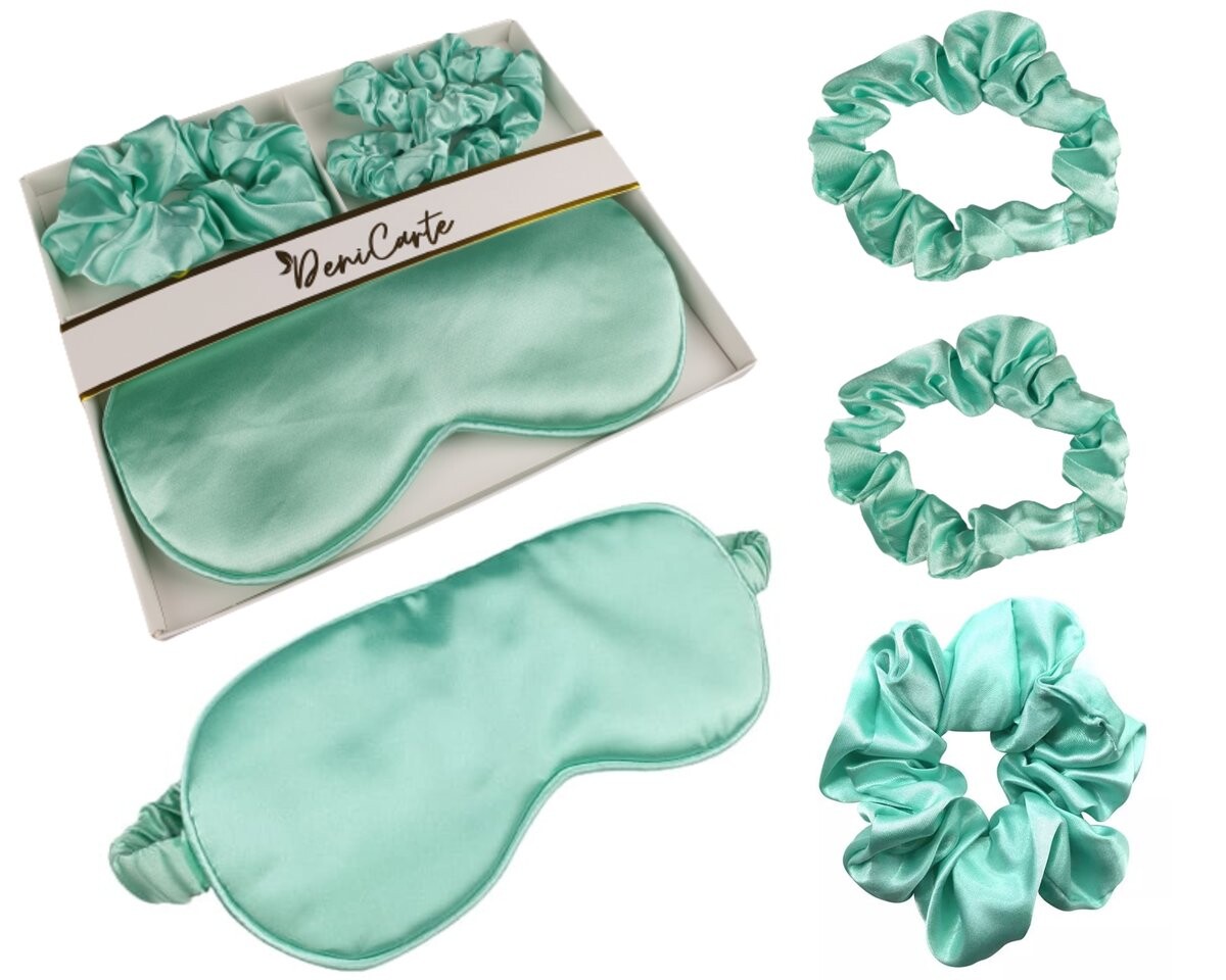 Подарочный набор Deni Carte, повязка на голову для сна и резинки для волос
Подарочный набор Deni Carte, повязка на голову для сна и резинки для волос