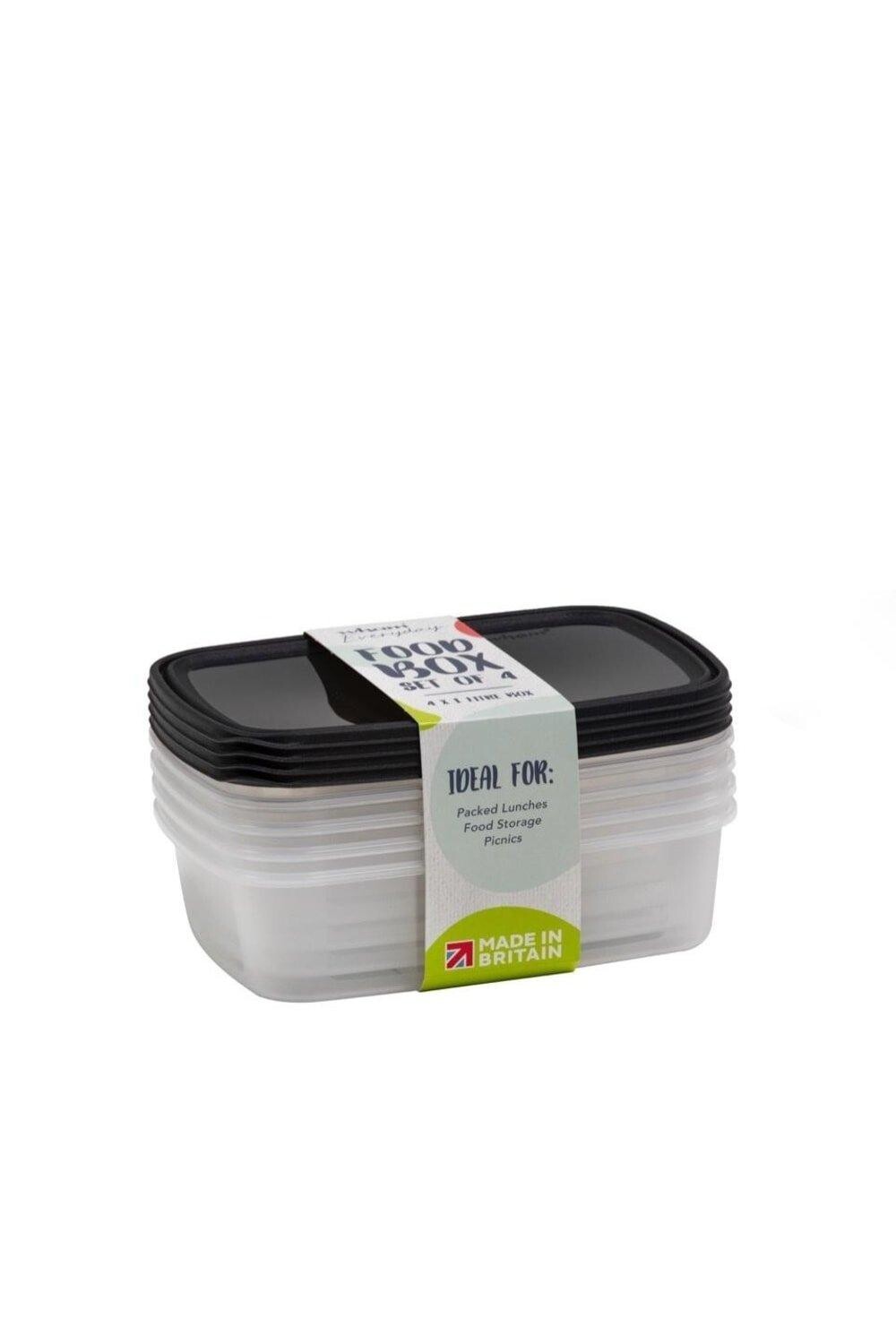 Ящик для хранения продуктов емкостью 1 л (4 шт.) Wham, прозрачный, Серый, Ящик для хранения продуктов емкостью 1 л (4 шт.) Wham, прозрачный
Ящик для хранения продуктов емкостью 1 л (4 шт.) Wham, прозрачный, Серый, Ящик для хранения продуктов емкостью 1 л (4 шт.) Wham, прозрачный