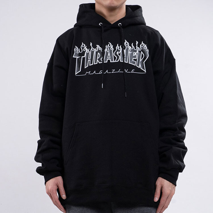 Толстовка унисекс Thrasher, Черный
Толстовка унисекс Thrasher, Черный