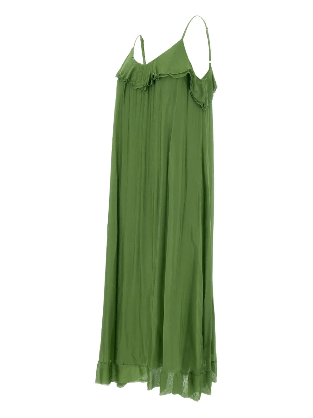 Платье миди с оборками kaos, зеленый
Платье миди с оборками kaos, зеленый