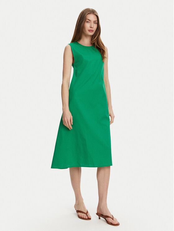 Летнее платье стандартный крой BL495 Selmark, зеленый
Летнее платье стандартный крой BL495 Selmark, зеленый