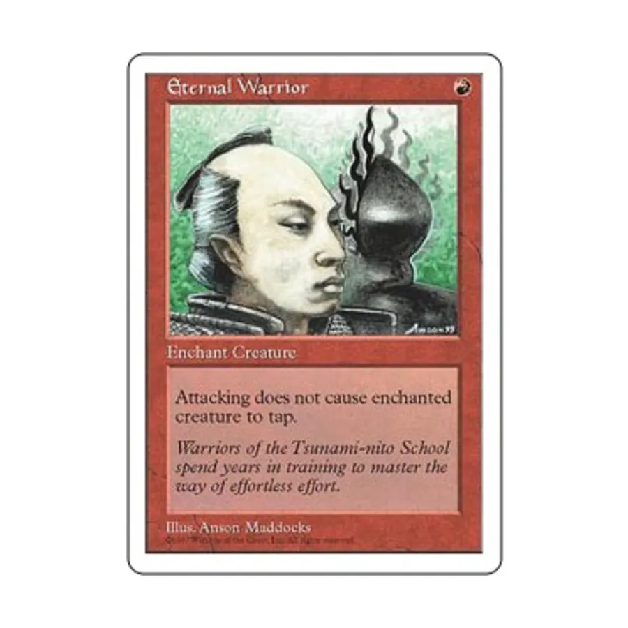 CCG Вечный воин (С), MTG - 5th Edition
CCG Вечный воин (С), MTG - 5th Edition