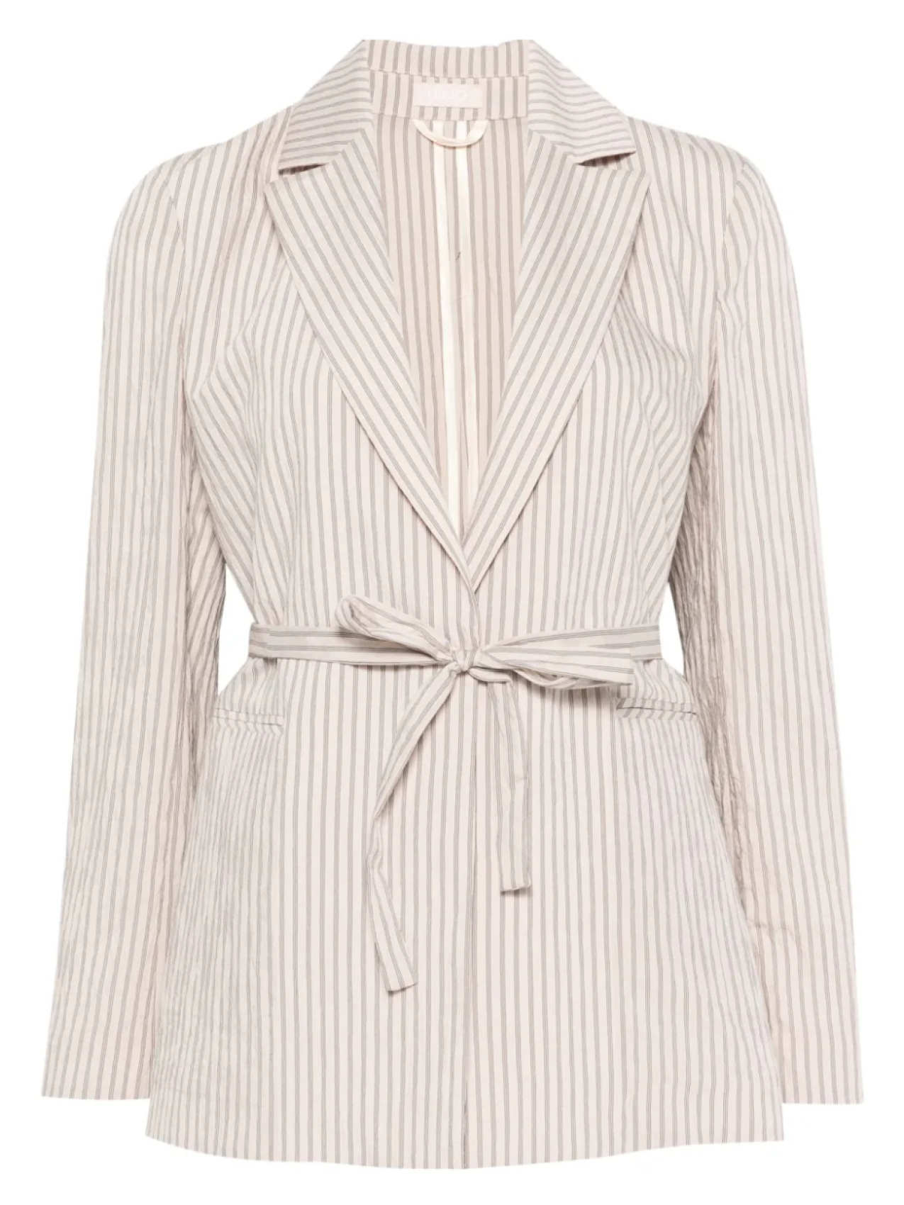 Полосатый блейзер LIU JO, нейтральный
Полосатый блейзер LIU JO, нейтральный