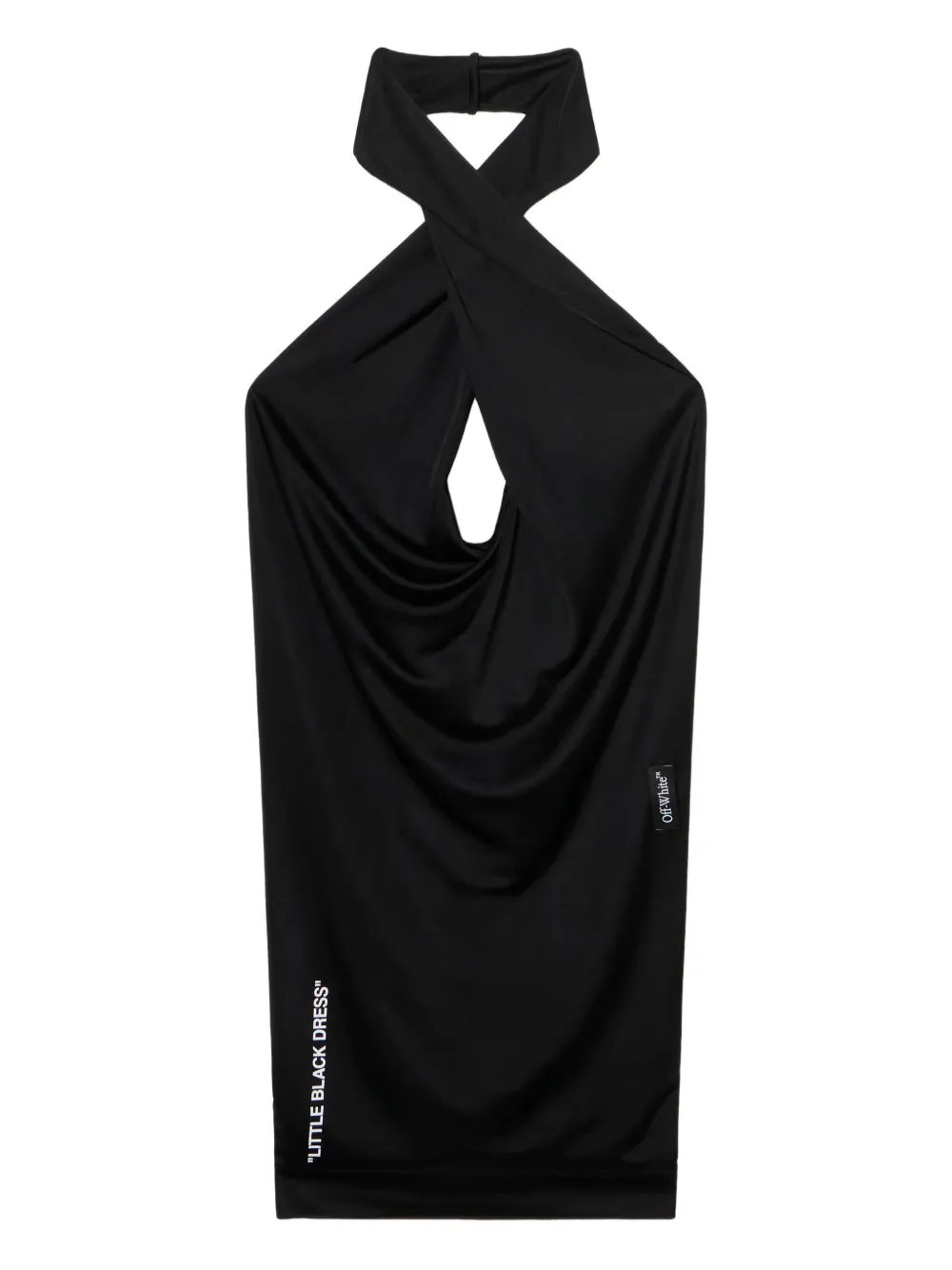 Мини-платье Fluid Jer с открытой спиной Off-White, черный
Мини-платье Fluid Jer с открытой спиной Off-White, черный