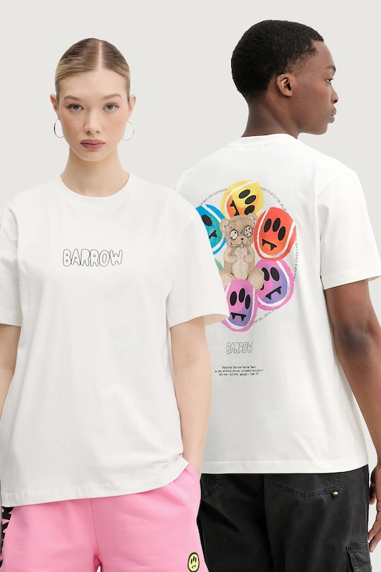 Хлопковая футболка Barrow, белый
Хлопковая футболка Barrow, белый