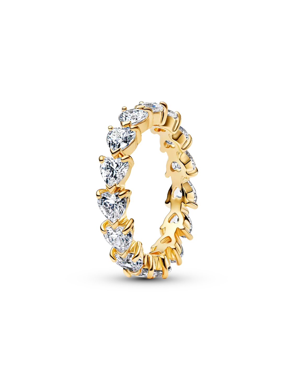 Кольцо Кольцо чистых сердец Pandora, 14-каратное золотое покрытие
Кольцо Кольцо чистых сердец Pandora, 14-каратное золотое покрытие