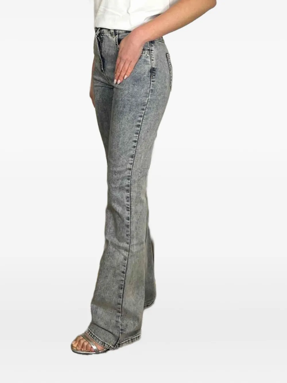 Джинсы с вышивкой на карманах Patrizia Pepe, синий
Джинсы с вышивкой на карманах Patrizia Pepe, синий