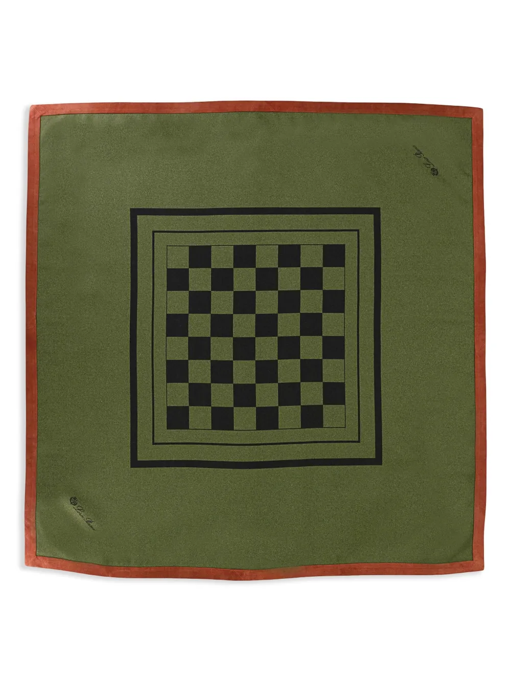 Шарф с принтом Loro Piana, зеленый
Шарф с принтом Loro Piana, зеленый