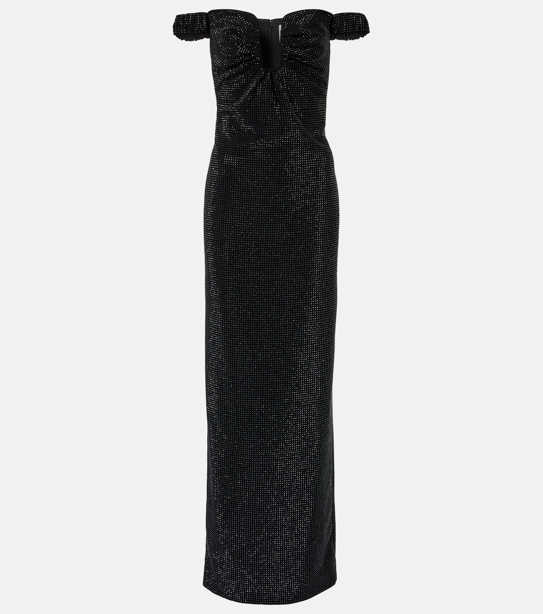 Платье с открытыми плечами, украшенное кристаллами Roland Mouret, Jet Black
Платье с открытыми плечами, украшенное кристаллами Roland Mouret, Jet Black