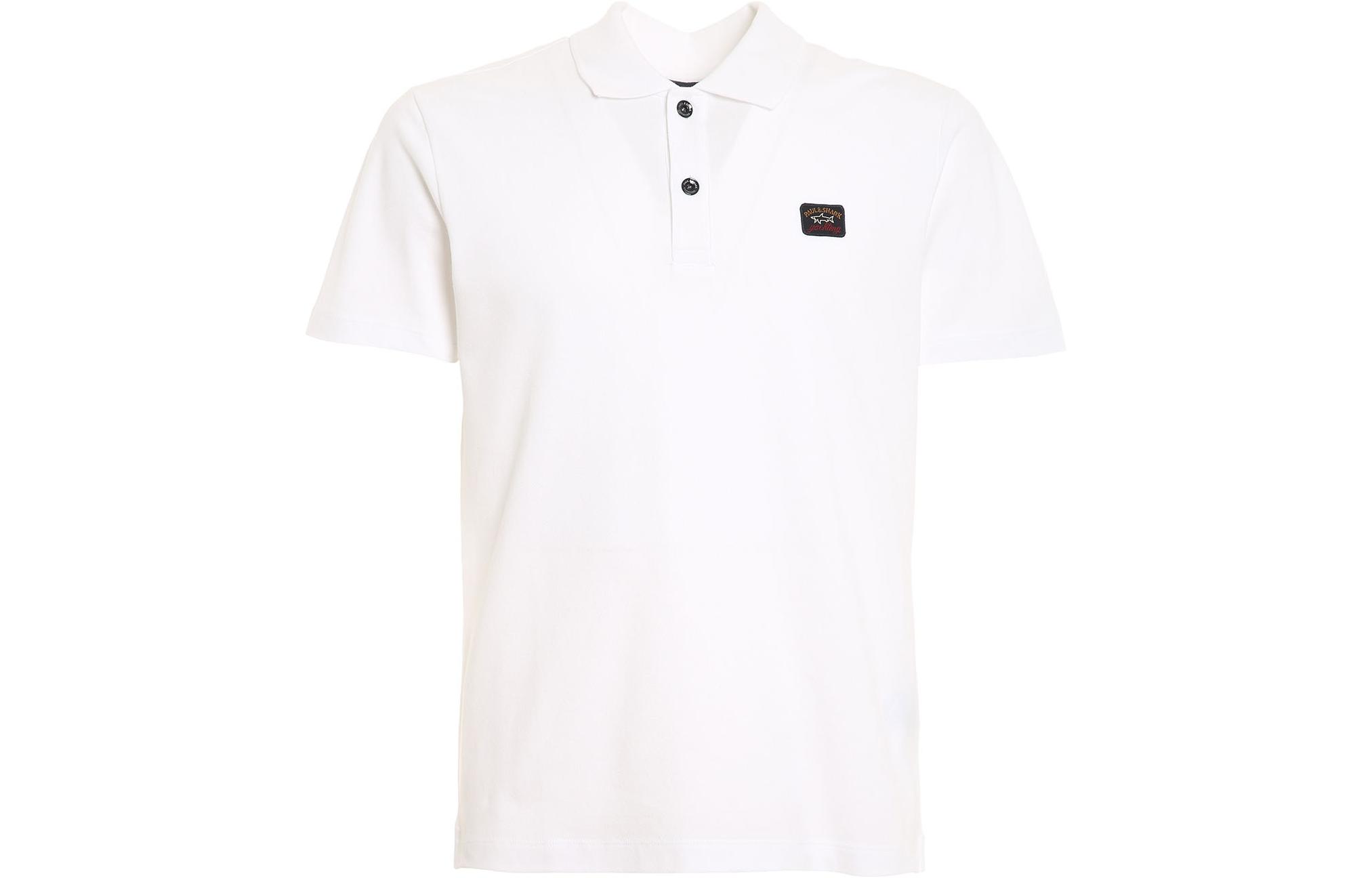 Поло с логотипом на заплатке Paul & Shark, белый
Поло с логотипом на заплатке Paul & Shark, белый