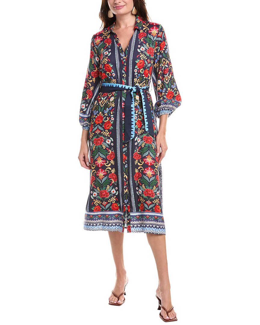 Гарри Би Платье-рубашка с поясом на завязках Garrie B, синий
Гарри Би Платье-рубашка с поясом на завязках Garrie B, синий