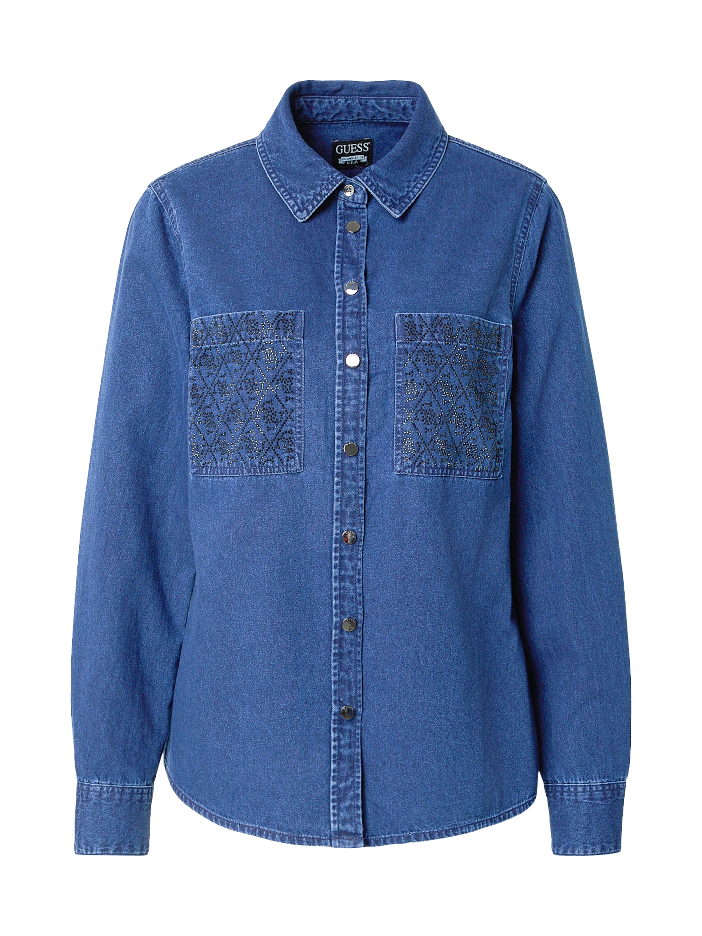 GUESS Блузка 'MONIQUE' в синем цвете
GUESS Блузка 'MONIQUE' в синем цвете