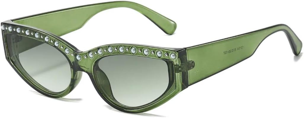 Солнцезащитные очки с защитой от УФ-излучения UV400 | «Кошачий глаз», маленькая оправа | Линзы конфетных цветов | Для женщин и мужчин | Для занятий спортом на открытом воздухе и вождения DSVIGF, Green
Солнцезащитные очки с защитой от УФ-излучения UV400 | «Кошачий глаз», маленькая оправа | Линзы конфетных цветов | Для женщин и мужчин | Для занятий спортом на открытом воздухе и вождения DSVIGF, Green